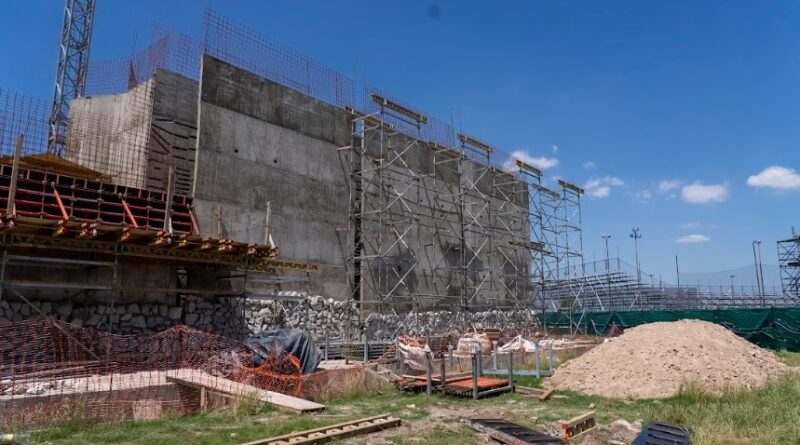 AVANZA LA OBRA DE UNA PALESTRA DE ESCALADA EN EL PARQUE OLÍMPICO DE BUENOS AIRES
