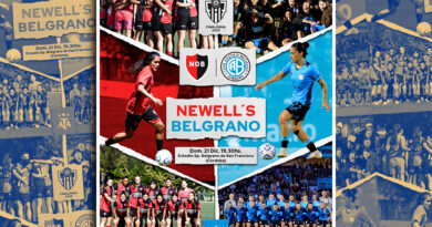 SE JUGARÁ EL TROFEO DE CAMPEONAS 2025 ENTRE NEWELL´S Y BELGRANO DE CÓRDOBA